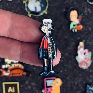 SPONGEBOB BARNACLE BOY ENAMEL PIN